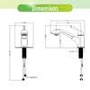 Homewerks Single Handle Pull Out Laundry Faucet 1 or 3