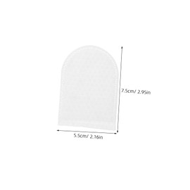 WOONEKY 120pcs Reusable Makeup Remover Pads for Face Texture Soft Cotton Rounds for Gentle Removal and Oral Cleaning