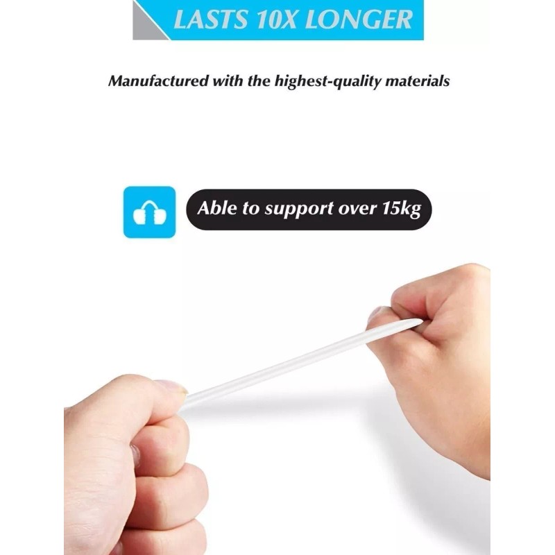 Micro USB Paquete De 3 Cables Micro Usb V8 Largo