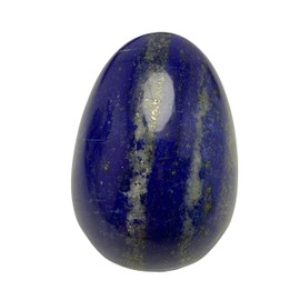 KRIO® Lapis Egg with Pyrite/Quartz Incentives Weight 190 g