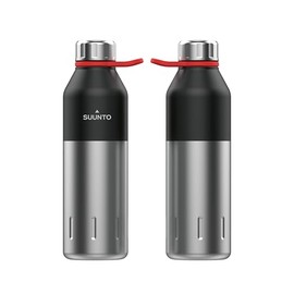 SUUNTO Stainless Steel Sports Water Bottle Black