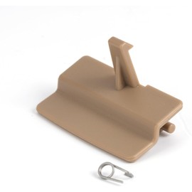 LesNau Center Console Jump Seat Lid Latch BL34-18672A66 Compatible with 2010-2018 Ford F150, Beige