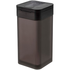 Yamazaki 5828 Tower Magnetic Spice Bottle L, Black, Approx. W 1.9 x D 2.0 x H 3.9 Inches (4.8 x 5 x 10 cm), Tower Type, Slide Opening and Closing, Adjustable Amount