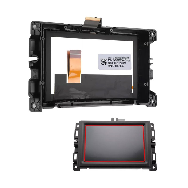 TepHnf 7" Uconnect Touch Screen Display with Bracket for 2017-2020