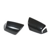 2pcs Side Mirror Cover Carbon Fiber Color Wing Mirror Cap