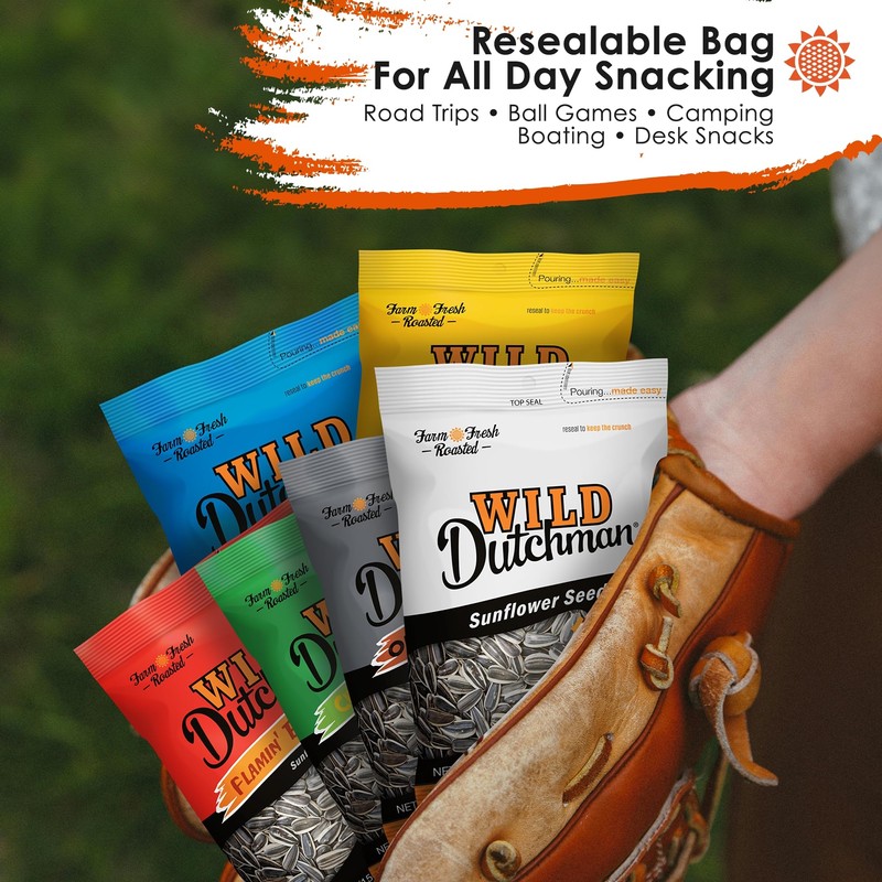 Wild Dutchman, Roasted Sunflower Seeds, Mouth Friendly Recipe for All