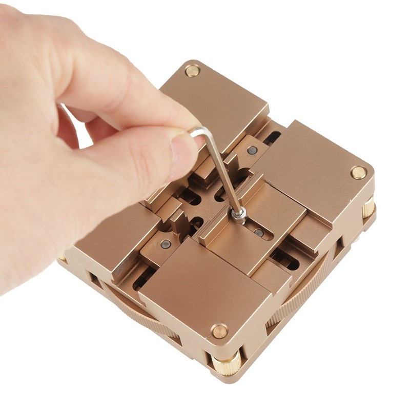 WN8090 BGA Reballing Station Auto Magnet Stencil Solder Rework Kit