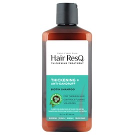 Petal Fresh Hair Resq Thickening Shampoo Anti-Dandruff, 12 Fluid Ounce,Pack of 1                                                                      