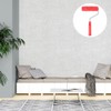 2pcs 7'' Texture Roller Sleeve Wall Texture Stencil Brush Pattern