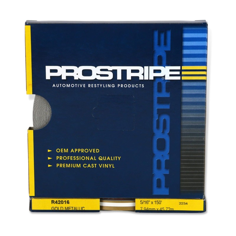 Prostripe - Pinstripe Tape Ms 1/4 X 150; Black (41602)