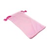 WS UK Soft Microfibre Sunglasses Case with Drawstring [Light Pink,