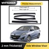 WhiteDeer ZH Durable Window Deflectors Rain Guards for Mazda5 2011