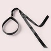 The Hair Edit Grecian Garland - Black Vegan Leather and