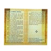 William J. Hirten Deluxe Catholic Holy Card with Traditional Prayers