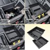 2PCS Rear Center Console Organizer Tray Compatible with 2024 2025