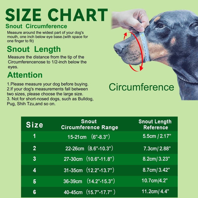 Dog Muzzle, Basket Muzzle Anti Biting Chewing, Sturdy Lightweight Muzzle