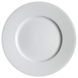 Dansk Tapestries Winter White Dinner Plate