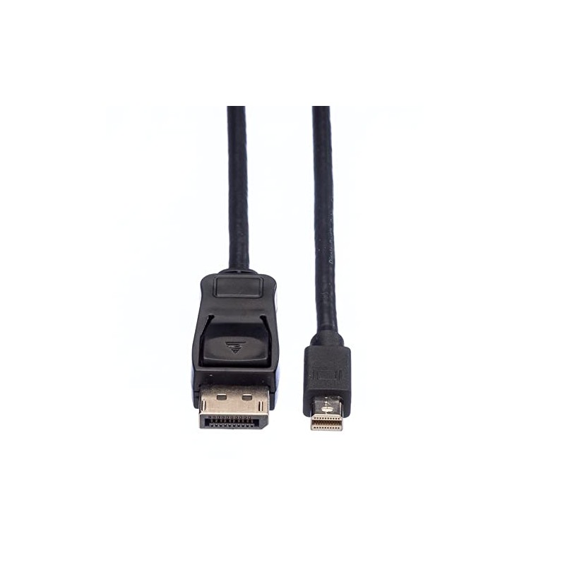 VALUE DisplayPort Kabel, DP ST - Mini DP ST, schwarz,