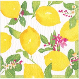 Caspari Limoncello Dinner Napkins - 20 Per Package
