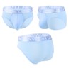 LANVIBUM Men's Briefs Modal 3-Pack Light Weight Men's Underwear with
