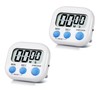 2 Pack Digital Timer - Kitchen Timer Clock with Magnetic