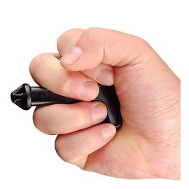 Set of 2, Security Goods, Self Defense Supplies, Key Holder, Durable, Lightweight, For Outdoor Escape and Self Defense, For Work or School Commutes, Stretches at Night, Lost Prevention, Mini Self