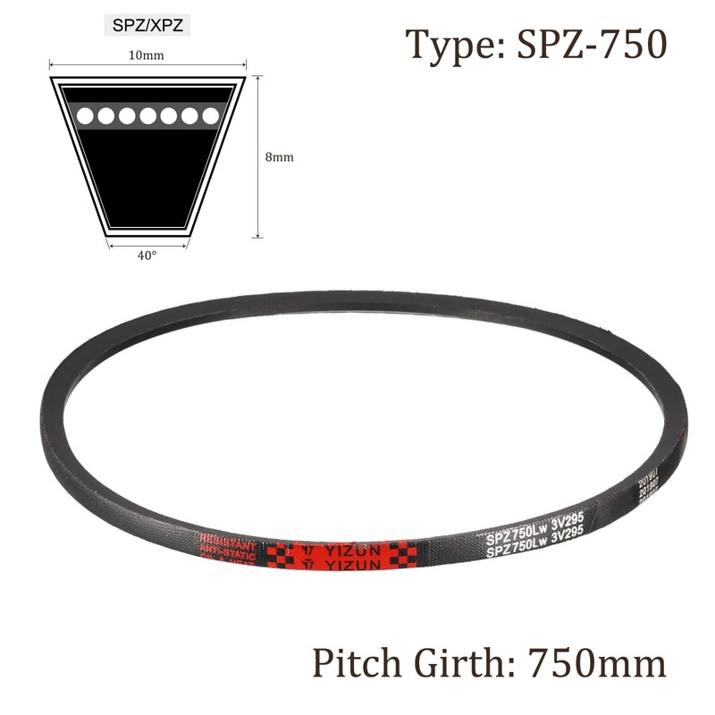 Kozelo SPZ-750 V-Belt - [750mm Pitch Length x 10mm Width