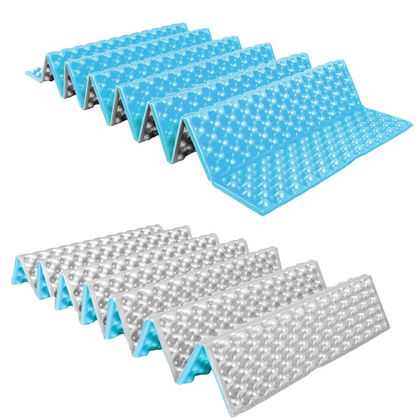 TIYURENER Closed Cell Foam Sleeping Pad,Folding Sleeping Pad Backpacking,Moisture-Proof Foldable