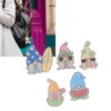 DIY Rhinestone Painting Keychains Cute Dwarfs Shape Stress Relief Improve