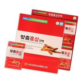 굿소일 국산 홍삼액 대추 당귀 갈근 사철쑥 영양 30포 Good Soil Korean Red Ginseng Extract with Jujube, Dong Quai, Kudzu Root, and Mugwort, 30 Sachets