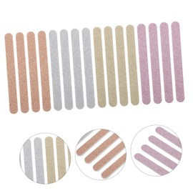 VICASKY 20Pcs Double Sided Nail Files Manicure Glitter Powder Polishing Strips for DIY Nail Art and Salon Accessories for Nail Care