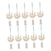 Gatuida 1 Set DIY Sailboat Wind Chime Craft Kit for