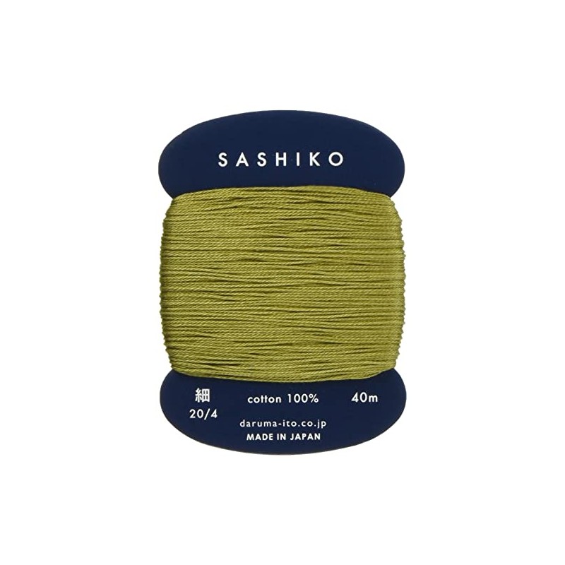 Yokoda DRM2400-228 Dharma Sashimiko Yarn (Fine) Card Roll Col.228 40