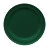 G.E.T. DP-506-HG Hunter Green 6.5" Round Plate, Large (Pack of