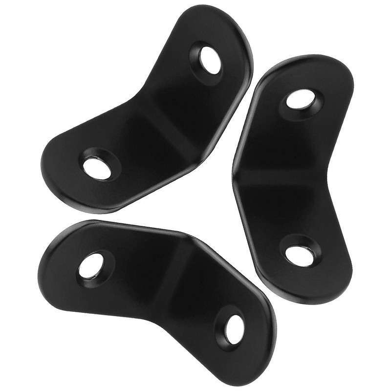 STARVAST 50 Pack Stainless Steel 90 Degree Angle L shape