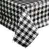 Unbranded 25 Yard Roll Black and White Gingham Checked Vinyl
