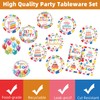 Happy Birthday Decorations Kids' Birthday Party Supplies 100pcs Happy Birthday