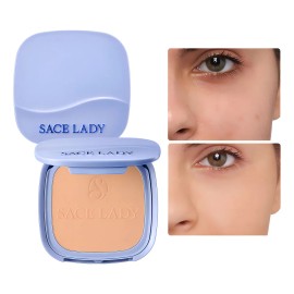 Sace Lady Base De Maquillaje Polvo Compacto Fijador Matte Spf 30 Pa Tono C03 MORENA 9.5g Resistente Al Agua Larga Duracin Control De La Grasa Y...    