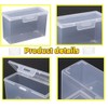 DACUAN 8 boxes poker storage box, clear plastic game card