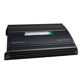 Autotek MM3020.1D Mean Machine 3000-Watt 1-Ohm Mono Amp w/Remote, Black