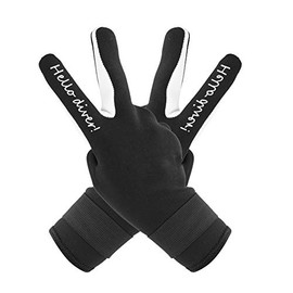 VGEBY1 2MM Neoprene Diving Gloves, Five Finger Diving Gloves for High Performance Water Sports Equipment for Adults (XL-Black)