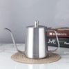 Easyworkz Gage Pour Over Hervidor de acero inoxidable cuello de