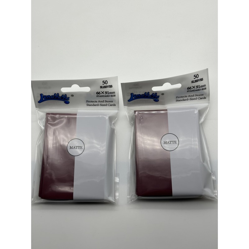 lenayuyu 1 Box of 600 Counts -12packs Winered Color Double