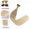 Sindra Pre Bonded U Tip Extensions Human Hair Light Ash