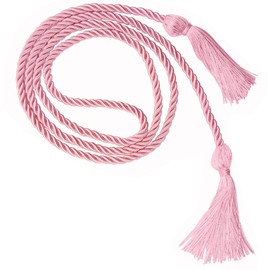 One Piece Beautiful Honor Cord Graduation Ropes Sewing Tassels Braided Honor Cords Ropes Hat Graduation Honor Ropes for Students Bachelor Gown Graduation (Pink)