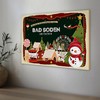 Weihnachtliches Holzschild | Bad Soden am Taunus | Dekoration |