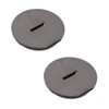 LT Easiyl 2pcs Brush Rod End Cap Cover for Vacuum
