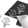 Samcos White Carbon Paper, About 50 Sheets Set, A4 Size,