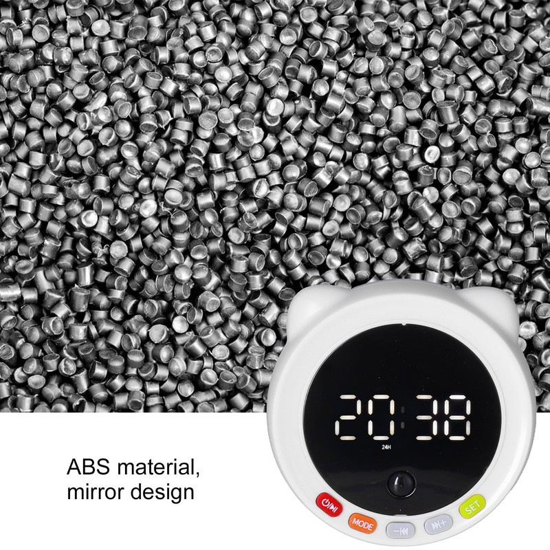 Multifunctional Bluetooth Alarm Clock Speaker Portable Digital Alarm Clock with