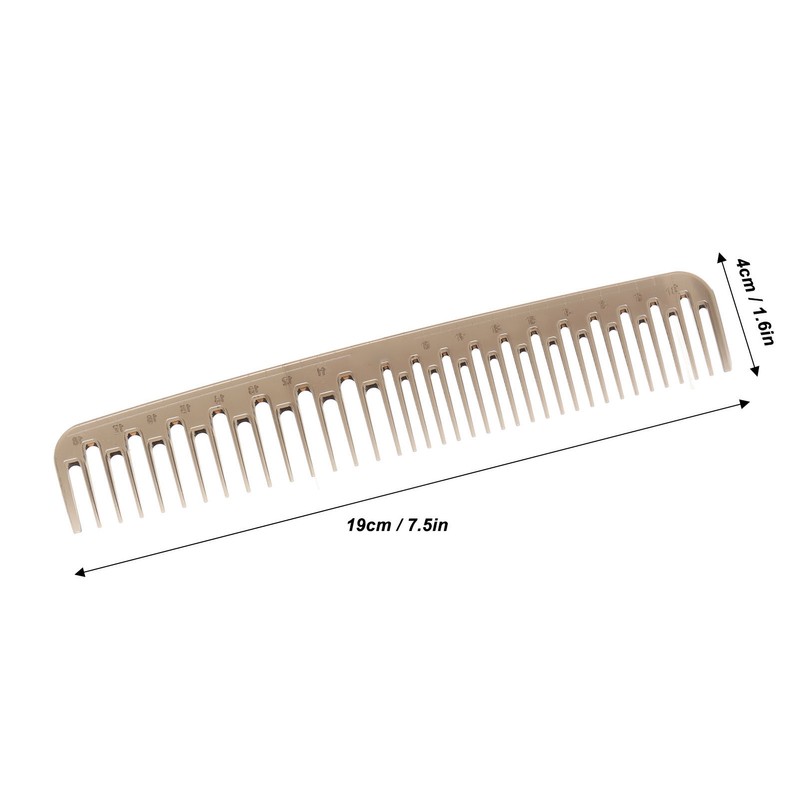10pcs Double Tooth Comb Detangling Prevent Static Lightweight Wide Fine